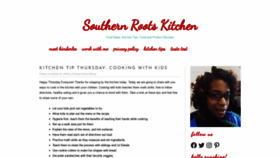 What Southernrootskitchen.com website looked like in 2020 (3 years ago)