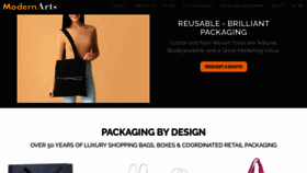 What Shoppingbags.com website looked like in 2020 (3 years ago)