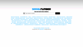 What Serialnumber.in website looked like in 2020 (3 years ago)