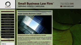 What Smallbusinesslawfirm.com website looked like in 2020 (3 years ago)