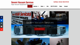 What Severnvacuum.co.uk website looked like in 2020 (3 years ago)