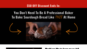 What Sourdoughu.com website looked like in 2020 (3 years ago)