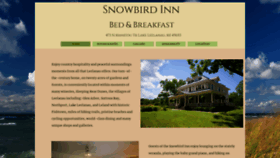 What Snowbirdinn.com website looked like in 2020 (3 years ago)