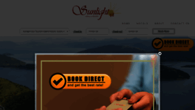 What Sunlighthotelsandresorts.com website looked like in 2020 (3 years ago)