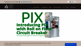 What Simetriputra.co.id website looked like in 2020 (5 years ago)