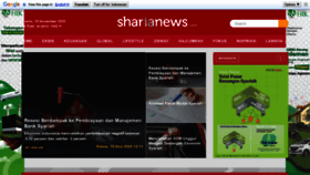 What Sharianews.com website looked like in 2020 (3 years ago)