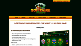 What Solitaire-masters.com website looked like in 2020 (3 years ago)