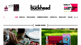 What Simplybuckhead.com website looked like in 2020 (3 years ago)