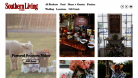 What Southernlivingstore.com website looked like in 2020 (3 years ago)