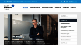 What Smartbusinesscloud.de website looked like in 2020 (3 years ago)