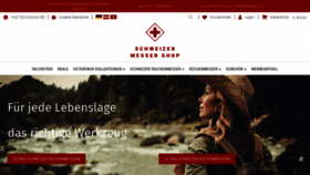 What Schweizer-messer-shop.at website looked like in 2020 (3 years ago)
