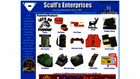 What Scaffsenterprises.com website looked like in 2020 (3 years ago)