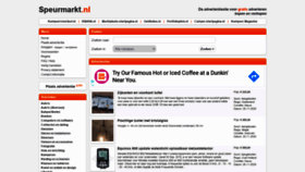 What Speurmarkt.nl website looked like in 2020 (3 years ago)