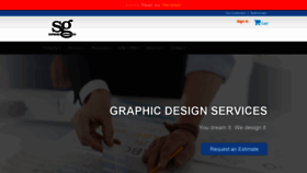 What Supremegraphics.com website looked like in 2020 (3 years ago)