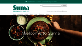 What Suma.co.uk website looked like in 2020 (3 years ago)