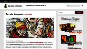 What Saladehistoria.com website looked like in 2020 (3 years ago)