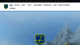 What Skiclub-neubau.de website looked like in 2020 (3 years ago)