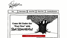 What Shelsilverstein.com website looked like in 2020 (3 years ago)