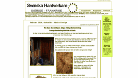 What Svenskahantverkare.com website looked like in 2020 (3 years ago)