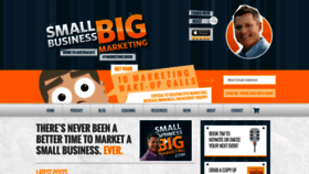 What Smallbusinessbigmarketing.com website looked like in 2020 (3 years ago)
