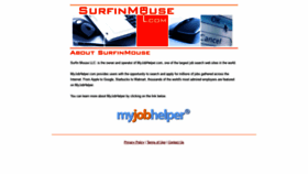 What Surfinmouse.com website looked like in 2020 (3 years ago)