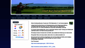 What Schiess-sport-ballenstedt.de website looked like in 2020 (3 years ago)