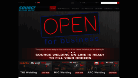 What Sourcewelding.com website looked like in 2020 (3 years ago)