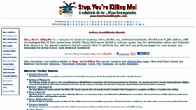 What Stopyourekillingme.com website looked like in 2020 (3 years ago)