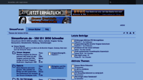 What Simsonforum.de website looked like in 2020 (3 years ago)