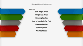 What Slimweightpatchplus.com website looked like in 2020 (3 years ago)