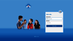 What Student.hucfl.edu.vn website looked like in 2020 (3 years ago)