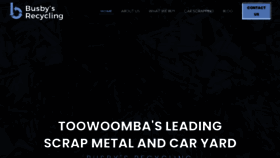 What Scrapmetaltoowoomba.com.au website looked like in 2020 (3 years ago)