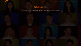 What Stringssg.com website looked like in 2020 (3 years ago)