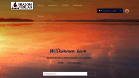 What Shalom-verlag.eu website looked like in 2020 (3 years ago)