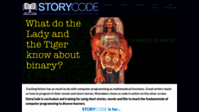 What Storycode.info website looked like in 2020 (3 years ago)