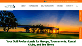 What Showtimegolf.com website looked like in 2020 (3 years ago)