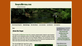 What Soqueriver.com website looked like in 2020 (3 years ago)