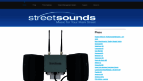 What Streetsoundswireless.com website looked like in 2020 (3 years ago)