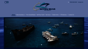 What Sevenseasyachtsales.com website looked like in 2020 (3 years ago)