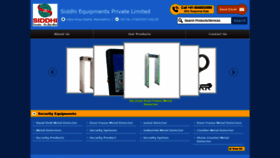 What Siddhiequipments.in website looked like in 2020 (3 years ago)