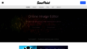 What Sumopaint.com website looked like in 2020 (3 years ago)