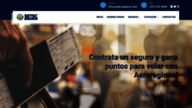What Setecseguros.com website looked like in 2020 (3 years ago)