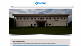 What Saffronpharma.com website looked like in 2020 (3 years ago)
