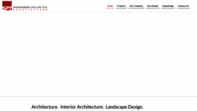 What Sptarchitecture.com website looked like in 2020 (3 years ago)
