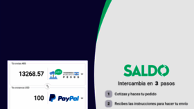 What Saldo.com.ar website looked like in 2020 (3 years ago)