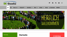 What Skgeseke.de website looked like in 2020 (3 years ago)