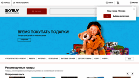 What Skybuy.ru website looked like in 2020 (3 years ago)
