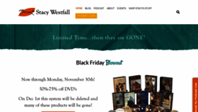What Stacywestfallhorseblog.com website looked like in 2020 (3 years ago)