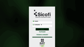 What Sicofi.com.mx website looked like in 2020 (3 years ago)