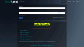 What Smmpanel.net website looked like in 2020 (3 years ago)